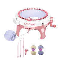 48 Needles Knitting Machine Smart Weaving Loom Spinning Machine for DIY Hat Scarves Gloves