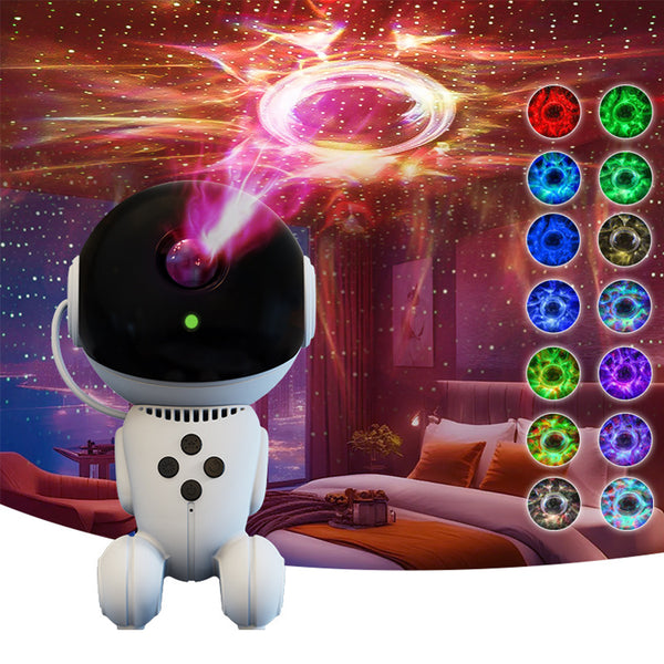 Astronaut Robot Star Galaxy Projector Starry Nebula Ceiling Projector Night Light