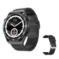 ECG PPG Bluetooth Smart Watch Phone Call GPS Tracker Compass Fitness Watch Black