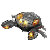 Electric Musical Crawling Crab Toy for Kids Light-up Walking Dancing Crab Toy Gray