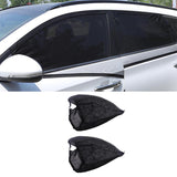 Pair of Car Sunshade Net Curtain Mosquito Net Side Window Sunscreen Cover Front Door Style