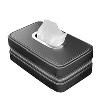 Car Tissue Holder PU Leather Car Tissue Holder Napkin Box