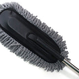 Telescopic Car Duster Brush Removable Car Wax Drag Mop for Exterior Interior Cleaning