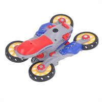 Electric Stunt Motorcycle 360 Degree Rotating Deformation Car Toy