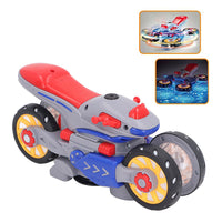 Electric Stunt Motorcycle 360 Degree Rotating Deformation Car Toy