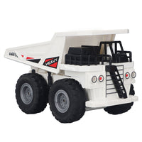 2.4GHz Remote Control Dump Truck Toy 1:24 RC Light Sound Rechargeable Construction Car Toy