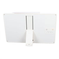 Electronic Writing Board Multifunctional Calendar Drawing Tablet with Digital Clock White