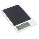 Electronic Writing Board Multifunctional Calendar Drawing Tablet with Digital Clock White