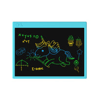 Electronic Writing Tablet Colorful Children Drawing Pads Educational Writting Board Toy with Pen for Kids Blue