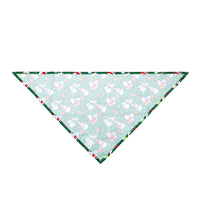 3Pcs Triangle Xmas Pet Scarf Bibs Pet Holiday Accessories Decoration for Cats Dogs Style 1