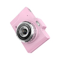 1080P Retro Digital Camera with 32G Memory Card Kids Student Camera Pink