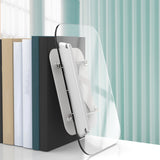 Adjustable Hands Free Book Stand for Reading with 360-Degree Rotating Base and Page Clips