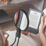 Hands-Free 3X Magnifying Glass with Light Magnetic Standing Magnifier Neck Wearable