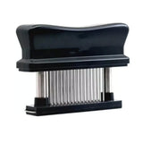 48-Blade Meat Tenderizer Stainless Steel Beef Needle Kitchen Cooking Tool Black