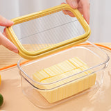 For Fridge Butter Cheese Container with Lid and Slicer Cutter