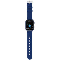 Smart Watch Touch Screen Watch with Camera Pedometer Small Games Blue