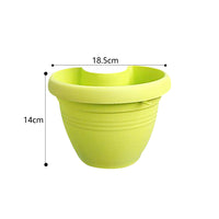 3Pcs Drain Pipe Flower Pots Hanging Flower Pots Garden Planter