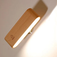 Wireless Rotatable Wall Sconce Rechargeable Wall Lights for Bedroom Bedside Reading