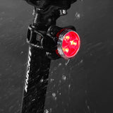 2Pcs USB Rechargeable Bike Lights LED Bicycle Lights Front and Rear Security Warning Lights