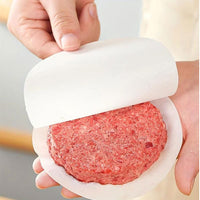 400Pcs Burger Patty Paper Non-Stick Round Seperating Paper for Patty Cookies Candies