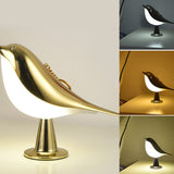 Touch Control Bedside Lamp Magpie LED Desk Lamp Reading Night Light Champagne