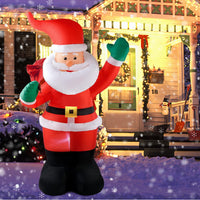 2.4G Remote Control Christmas Inflatable Santa Claus Musical Electric Xmas Garden Yard Party Decorations