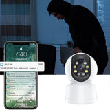 360 Degree Panoramic View Color Security Camera Night Vision WiFi Home Surveillance Camera