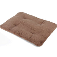 Pet Thermal Blanket Washable Self-Warming Cat Bed Self-Heating Cushion Khaki