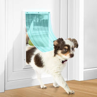 Dog Door Replacement Flap Clear Plastic PVC Strip for DIY Pet House Entry Door