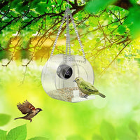 WiFi Smart Bird Feeder 1080P HD Camera Bird Feeder with Night Vision