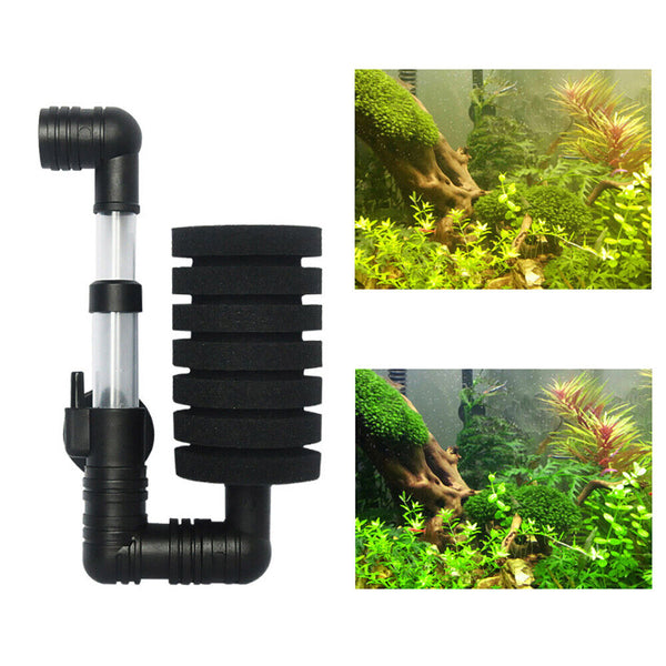 Aquarium Air Filter Bio Sponge Filter for Shrimp Betta Breeder Fish Tank Style 2