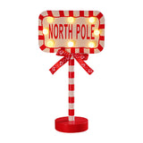 Christmas LED Lamp Road Sign Ornaments Christmas Decor Style 2