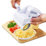 3-in-1 Rotary Cheese Grater Manual Handheld Cheese Cutter for Hard Cheese Chocolate