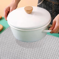 Microfiber Dish Drying Mat Quick Absorbent Dish Drainer Pad for Countertops