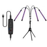 Full Spectrum Plant Grow Lights Adjustable Plant Light with Tripod