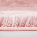 Soft Fluffy Floor Rug Non Slip Bathroom Floor Mat Home Decor Pink