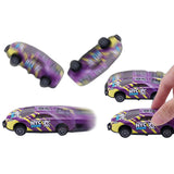 Black Wall Climbing RC Car Remote Control Racing Car Toy with 4Pcs Pull Back Car Toys Kid Xmas Gift