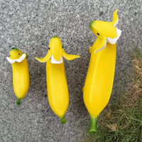 3Pcs Cute Banana Dog Garden Statues Figurines Ornaments for Home Garden Personalized Gift