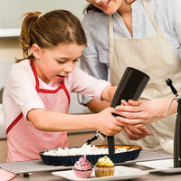 Whipped Cream Dispenser Leak-Proof Cream Whipper with 3 Decorating Nnozzles