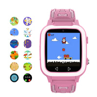 2G Kids Smart Watch with 25 Games HD Camera Smart Watch Children Cell Watch Pink