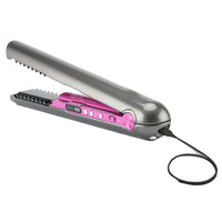 2-in-1 Cordless Flat Iron Curling Iron Rechargeable Hair Straightener Travel Portable Hair Curler