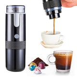 Portable Electric Drip Coffee Maker Cordless Automatic Coffee Machine for K Cup Capsule Pods and Ground Coffee