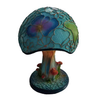 Painting Glass Mushroom Table Lamps Bohemian Resin Table Lamp Night Light Decor Style 1