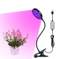 Single Head USB LED Grow Light Dimming Growing Lamp for Indoor Plant Flower Veg Hydroponic