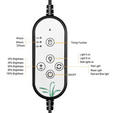 3-Head USB LED Grow Light Dimming Growing Lamp for Indoor Plant Flower Veg Hydroponic