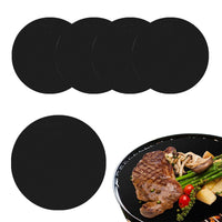 Set of 5 Non-Stick BBQ Grill Mat Baking Mats Oven Liners BBQ Pad