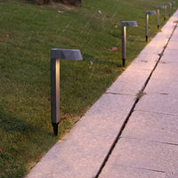 4Pcs Outdoor Solar Lights Pathway Lights Landscape Lights for Garden Walkway Driveway Sidewalk Yard