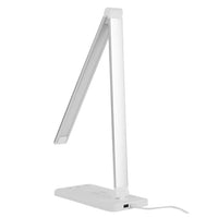 Touch Control Dimmable LED Desk Lamp with Wireless Phone Charger White