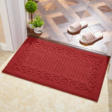 Non-Slip Home Kitchen Door Mat Floor Mat Red