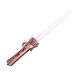 Retractable LED Light Up Laser Sword Light Up Saber with FX Sound Rose Gold